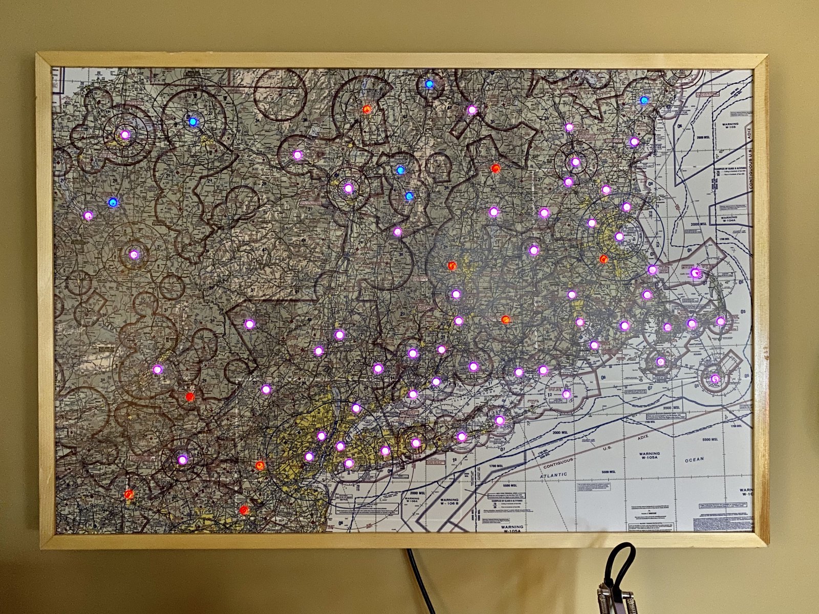 METAR Map of the Northeast