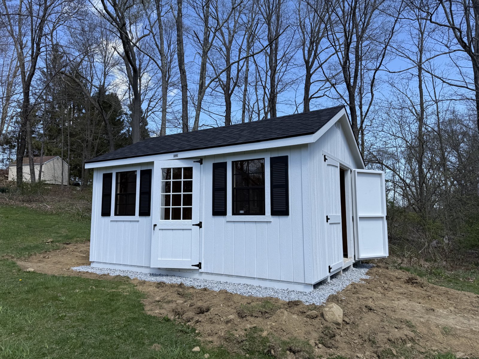 Woodshop shed