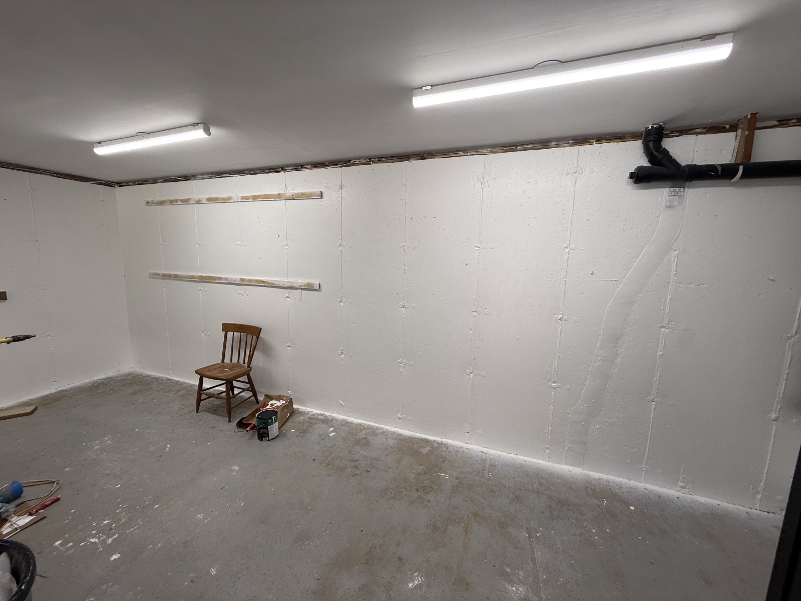 Fresh paint, new (bright!) lights