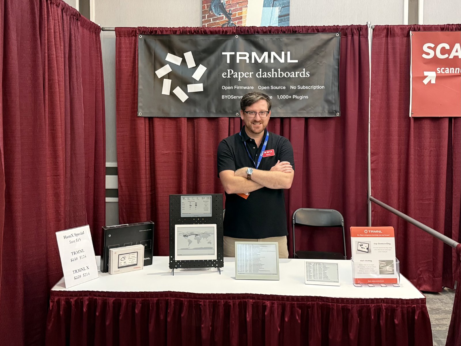 HamX booth