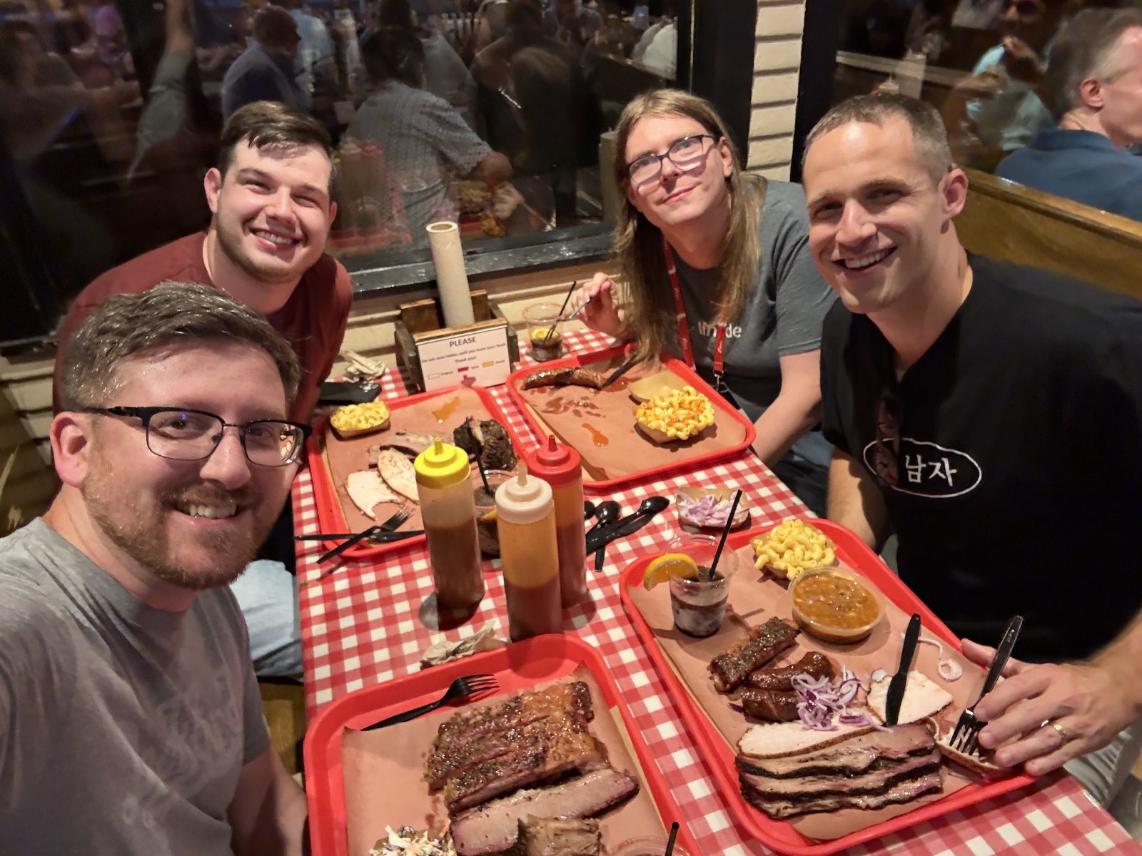 At Terry Black's BBQ